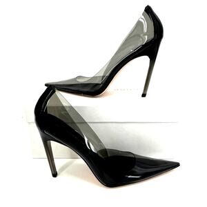Good American Cinder F*ckin Rella Pump - Light Smoke - size 8
